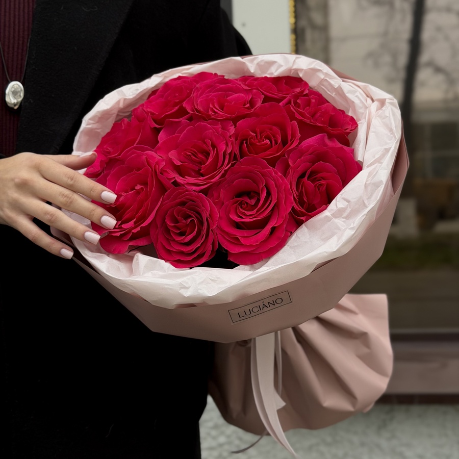 Моно-букет из роз Gotcha - 11 шт