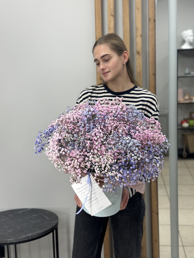 Бокс с гипсофилой