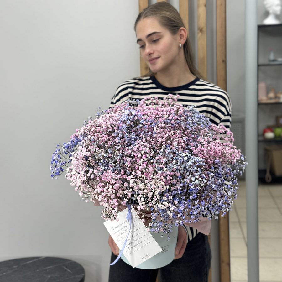 Бокс с гипсофилой